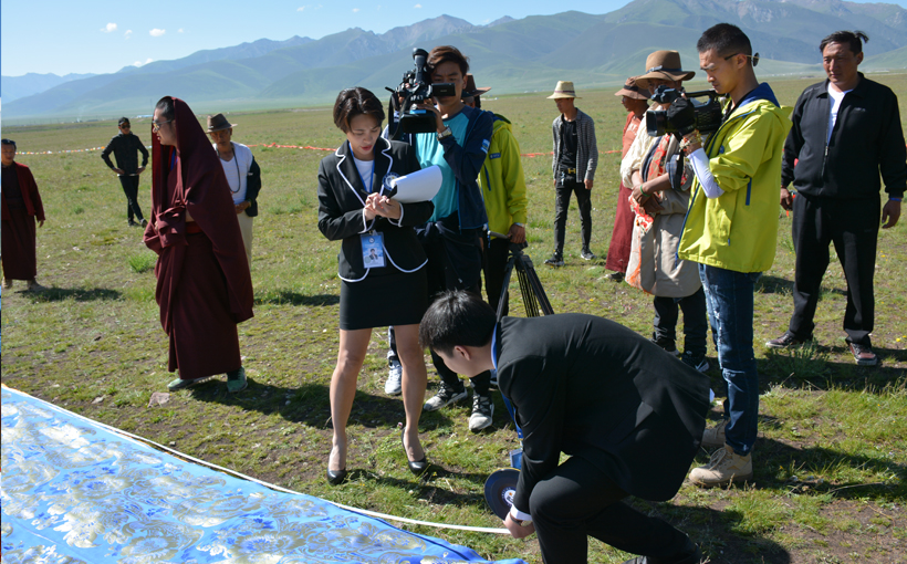 The biggest thangka in the world(图3）