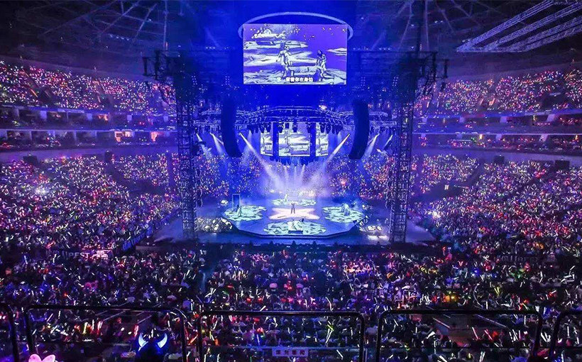Largest combined audience for a live act in 12 months(图1）