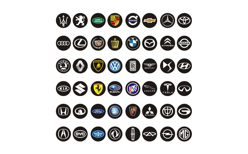 Most car logos recognized by a three years old child(图1）