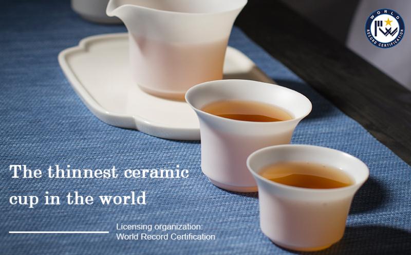 The world's thinnest ceramic cup(图2）