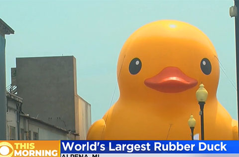 World's largest rubber duck