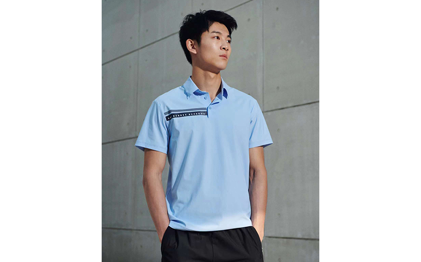 Polo shirt with the highest instant cooling value (Q-max)(图5）