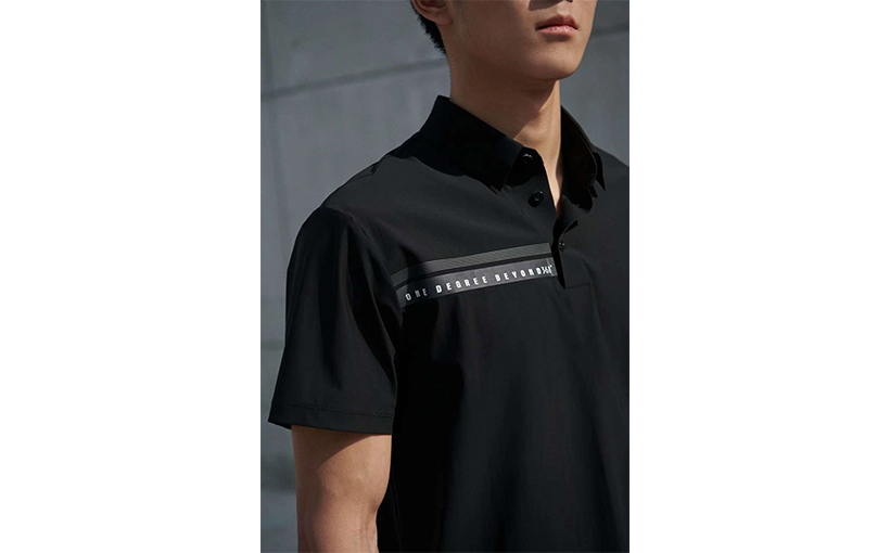 Polo shirt with the highest instant cooling value (Q-max)(图2）