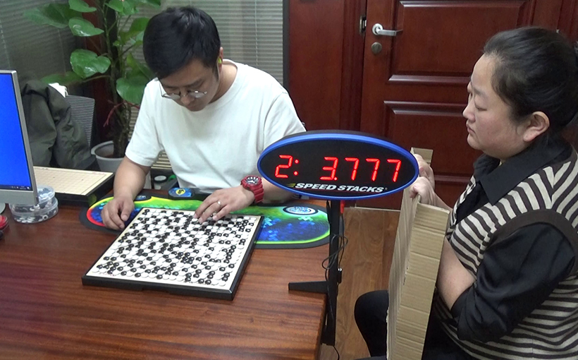 Fastest time to memorise randomly arranged 19×19 Go board(图4）