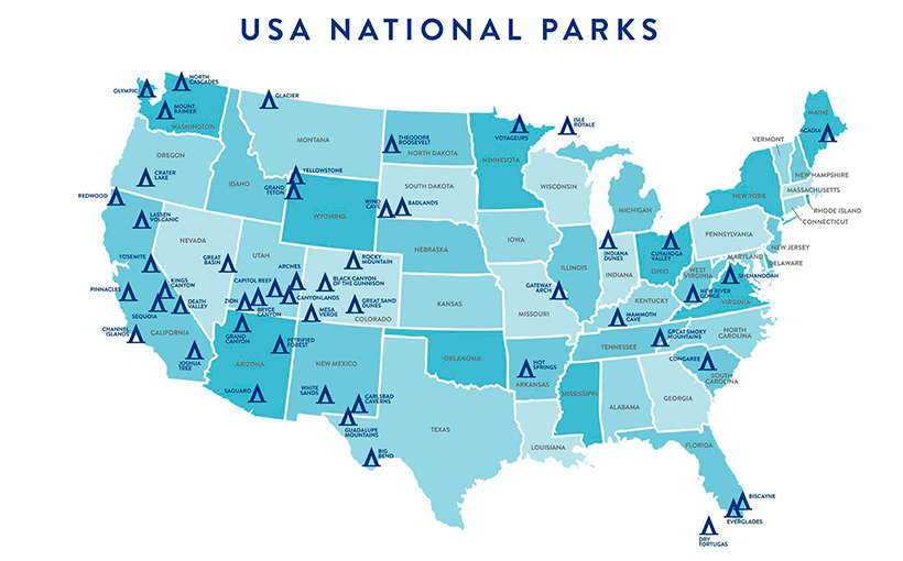 Fastest Time to Visit All US National Parks in the Contiguous United States by Motorcycle(图5）