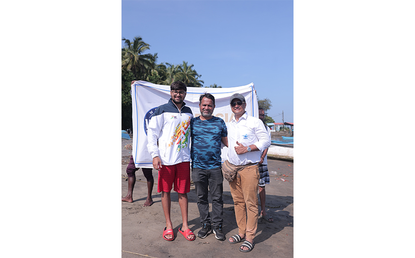 Fastest Time to Swim from Anjuna Beach to Fort Aguada Beach, Goa(图2）