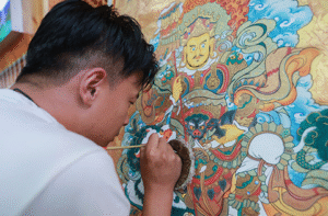 AP News — Tongren City Named the “World’s Largest Thangka Art Capital”