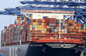 World’s largest container ship